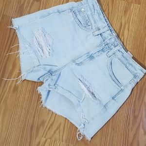 Garage distressed shorts 03‎